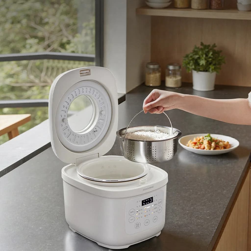 3L elektrisk riskoker med hold varm og timer