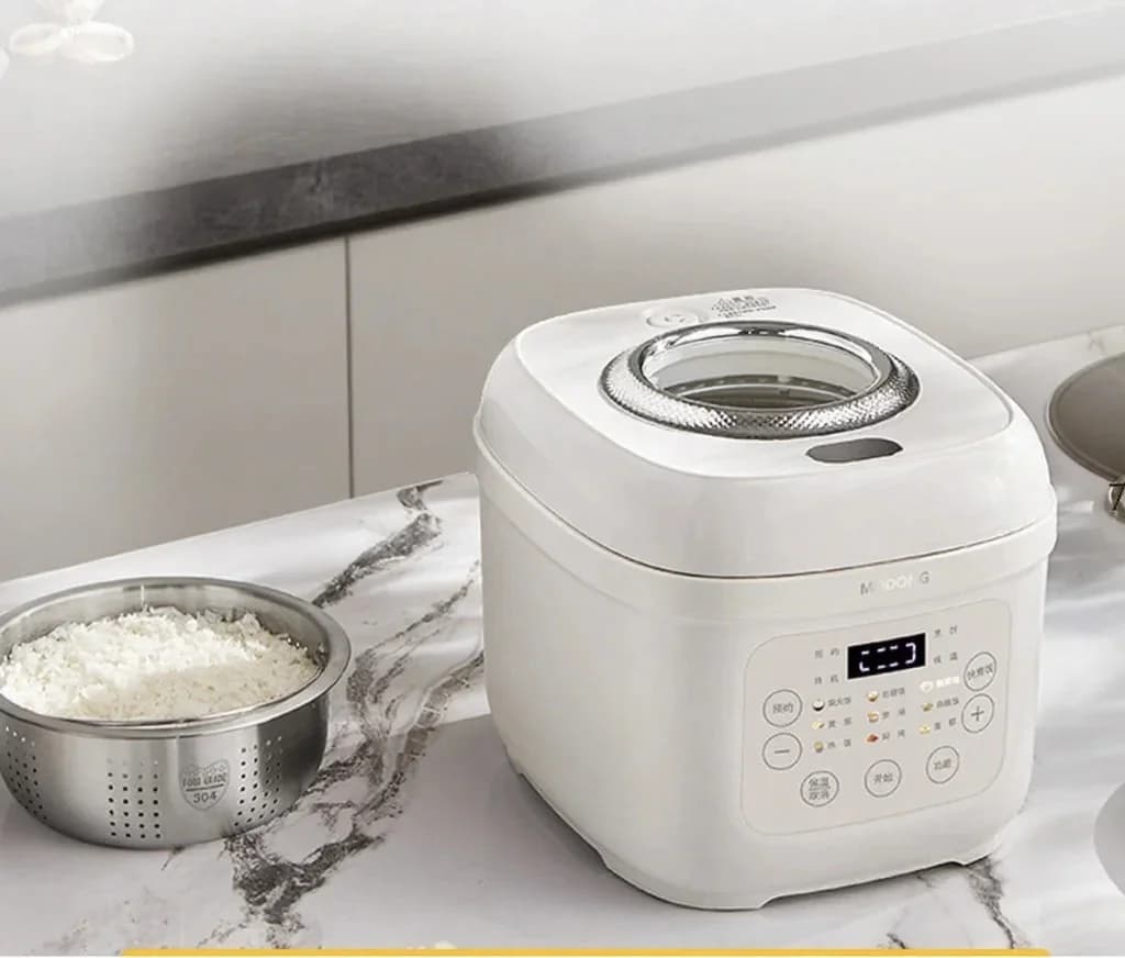 3L elektrisk riskoker med varmhold og timer