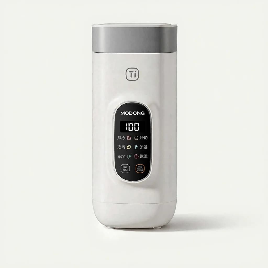 Elektrisk reisekopp i titan, 650 ml, 220 V