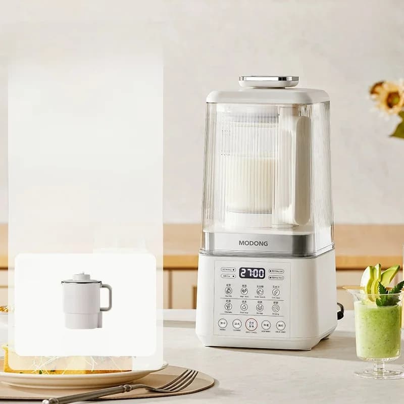 Varmende blender til suppe, juice, babymat og soymelk