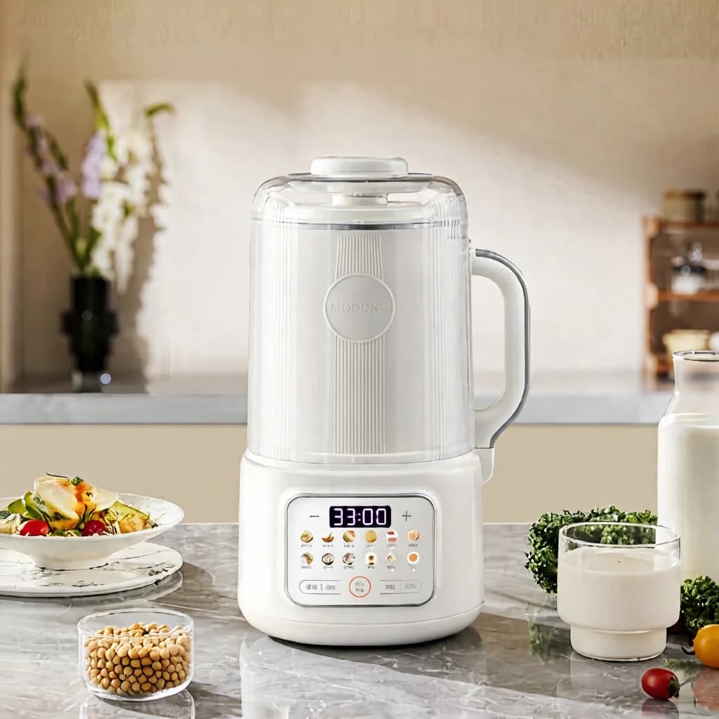 Oppvarmingsblender for soyamelk med selvrengjøring 800W
