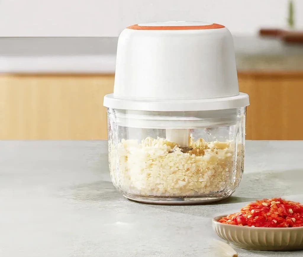 Elektrisk hvitløkhakker Mini Food Processor 300ml 5V 45W