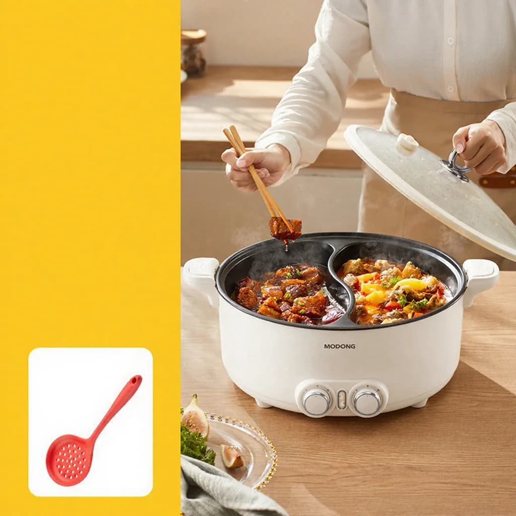 Elektrisk hotpot med to soner 6L 7L 8L berøringskontroll