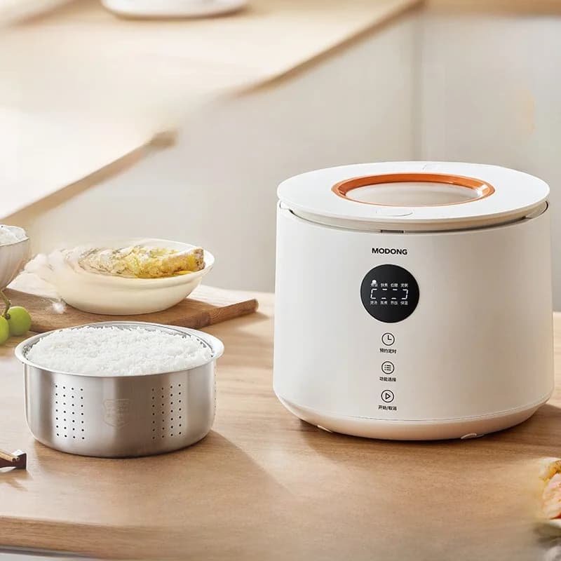 4L smart elektrisk riskoker med suppe-separasjon