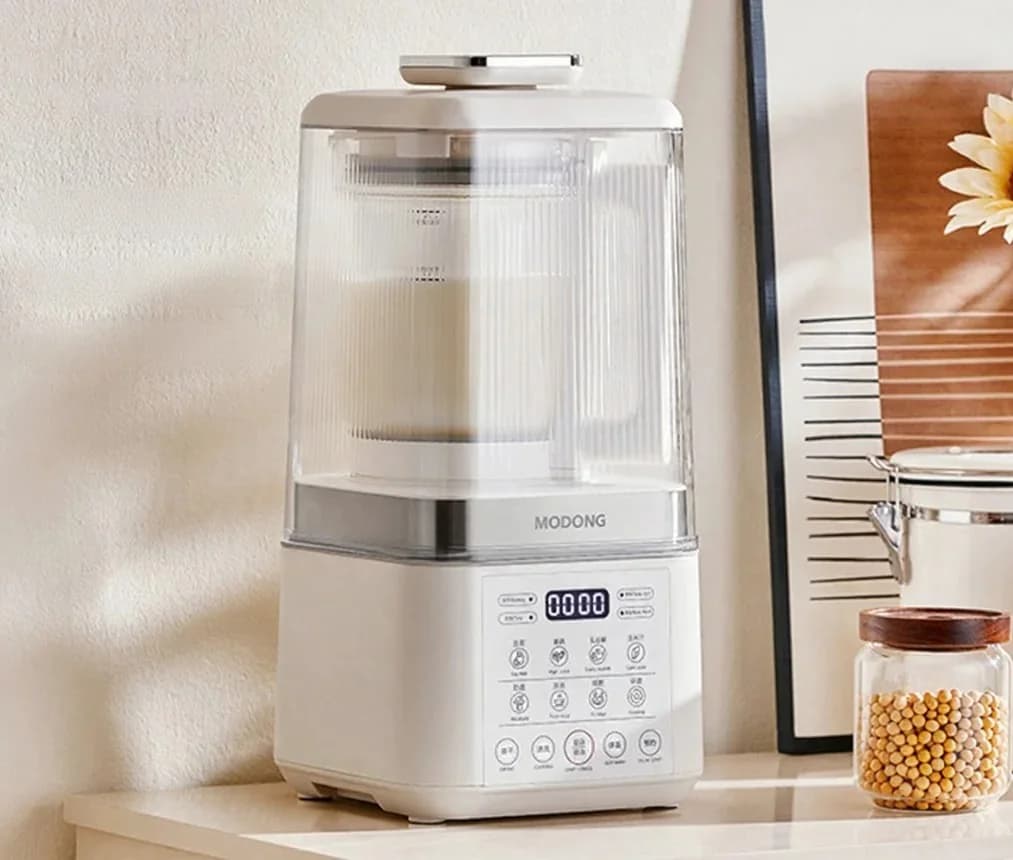 Varmeblender med doble kopper og automatisk varmholding