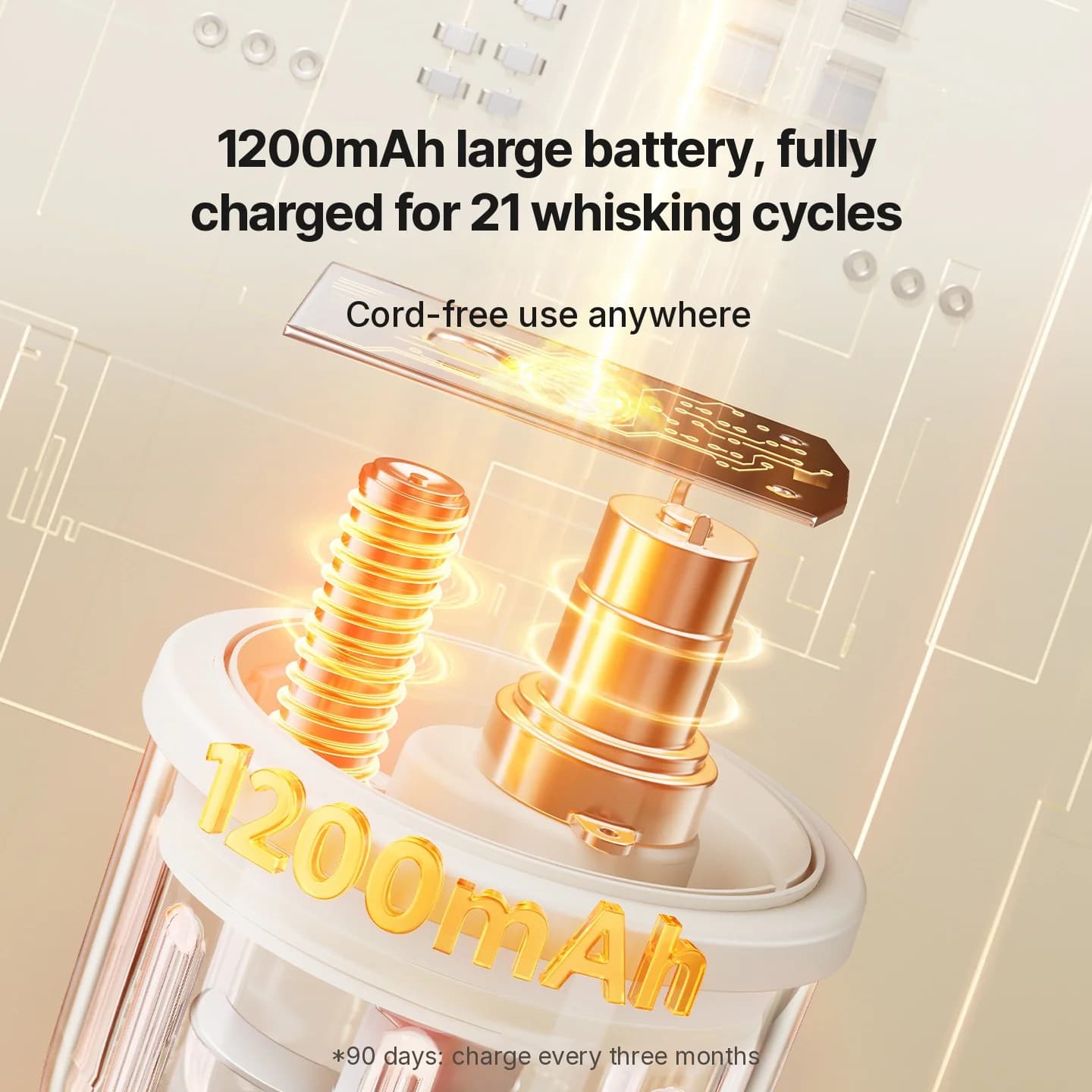 Elektrisk babymatmaker, glasskup 300ml, 45W