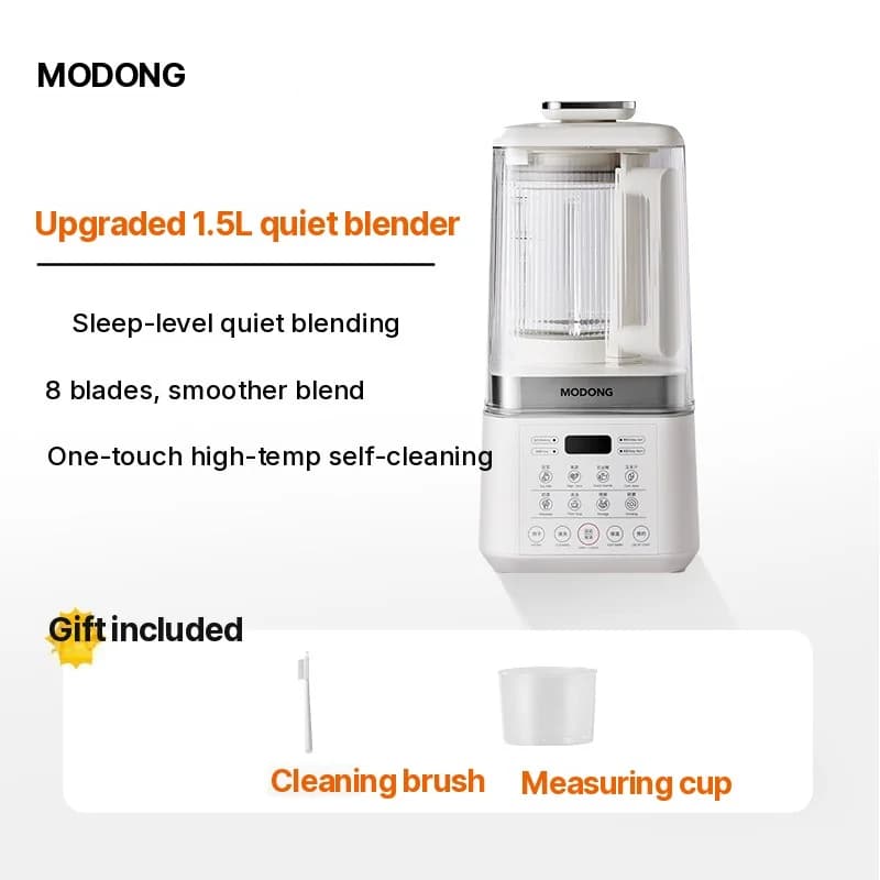 Elektrisk høyhastighetsblender og soymelkmaker med oppvarming