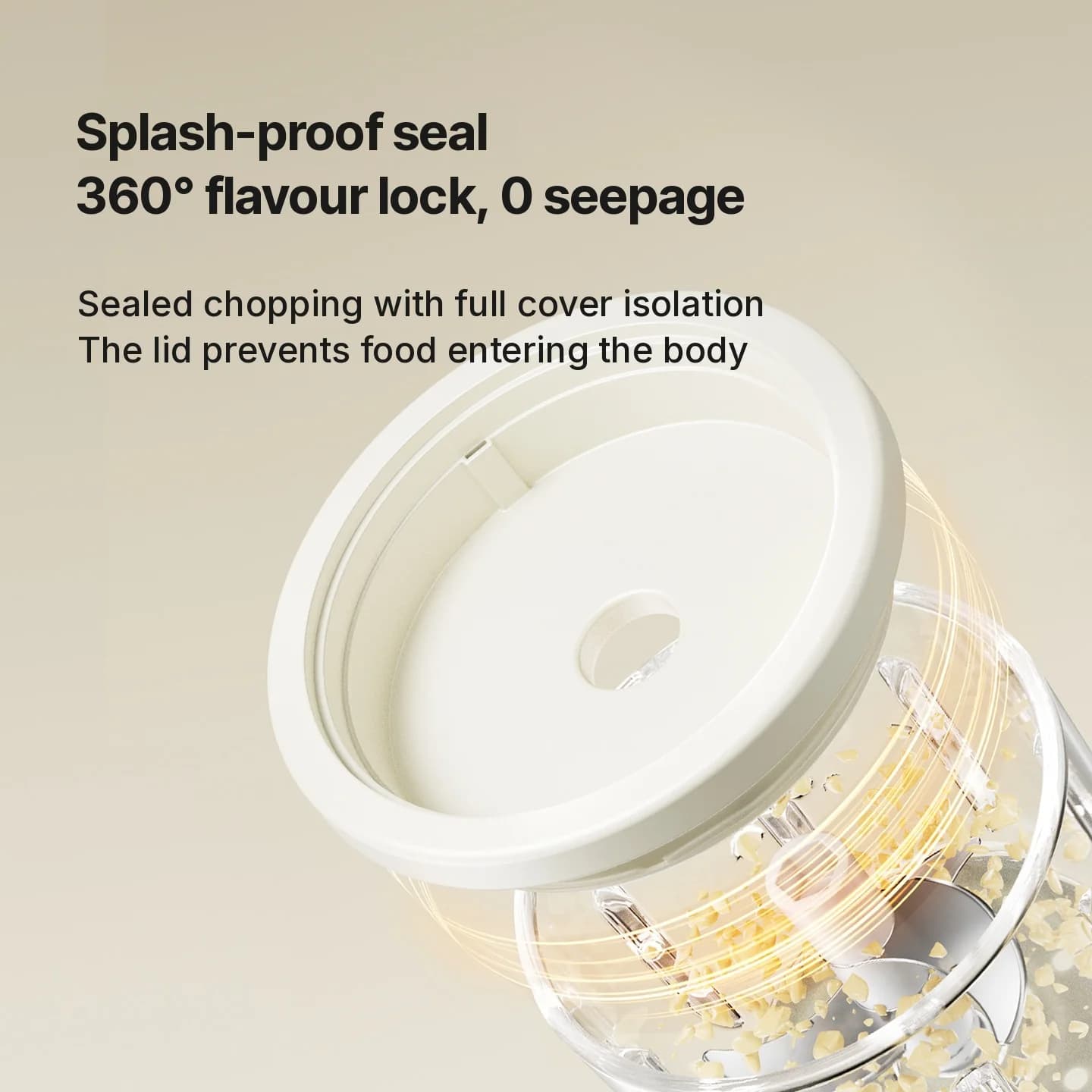 Elektrisk hvitløkhakker Mini Food Processor 300ml 5V 45W