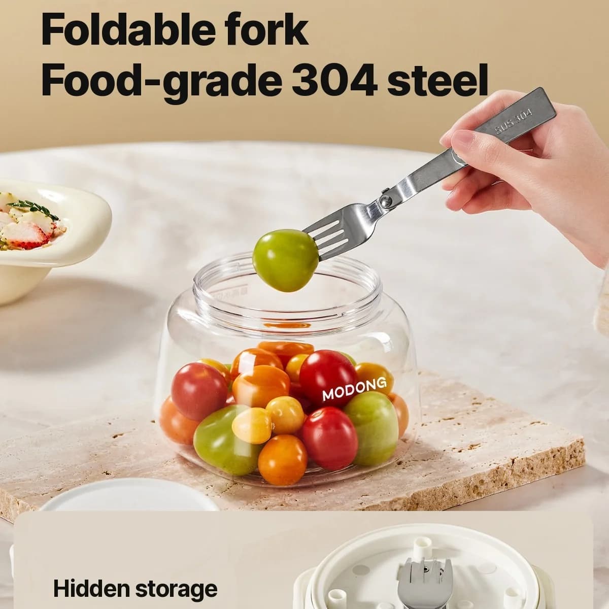 Bærbar matvasker for frukt og grønnsaker, 4W