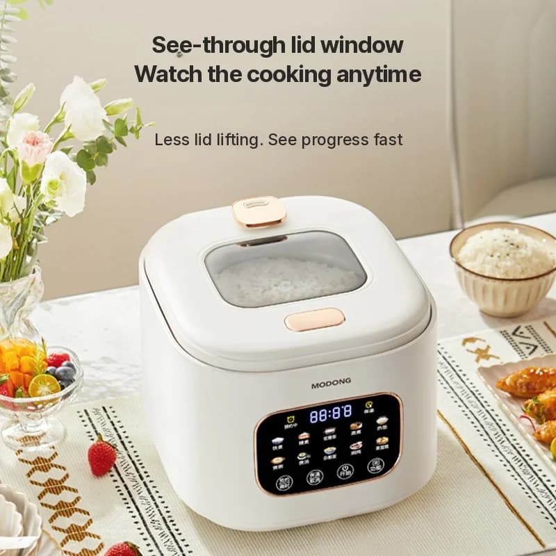 3L elektrisk riskoker med vindu og timer