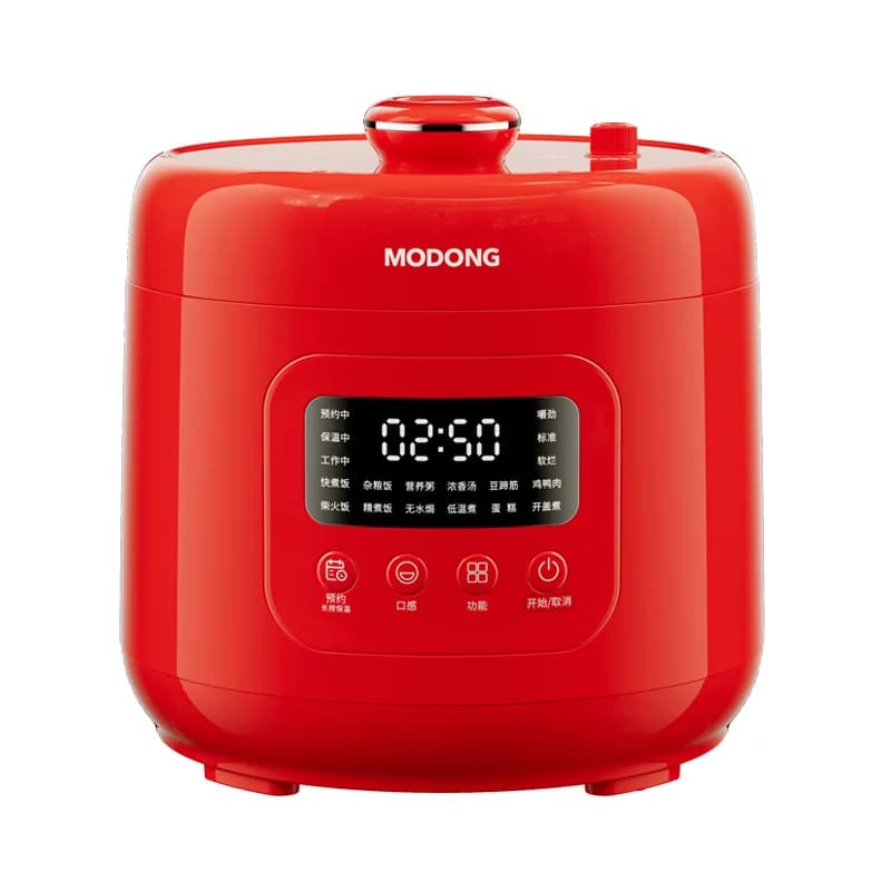 Elektrisk trykkoker 4L med keramisk belegg, 800W, berøringskontroll