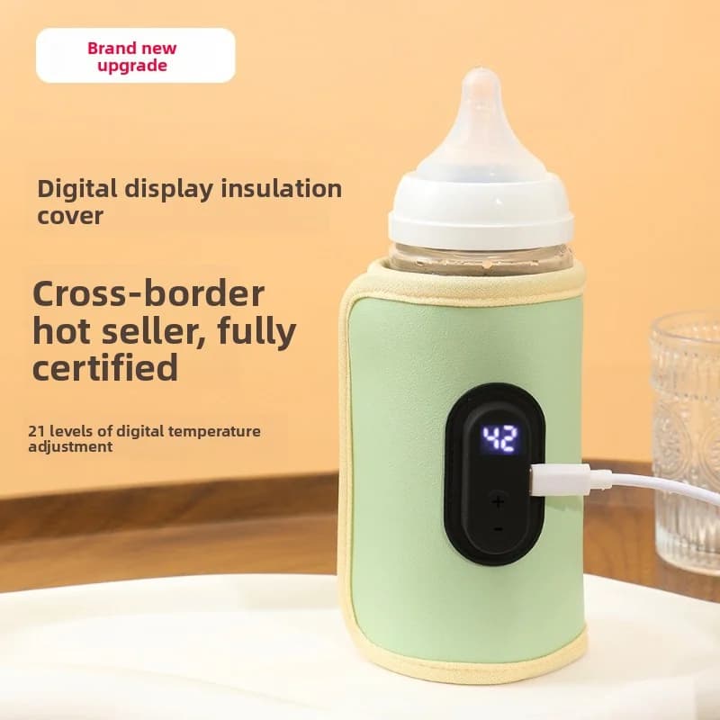USB digital flaskevarmer til baby