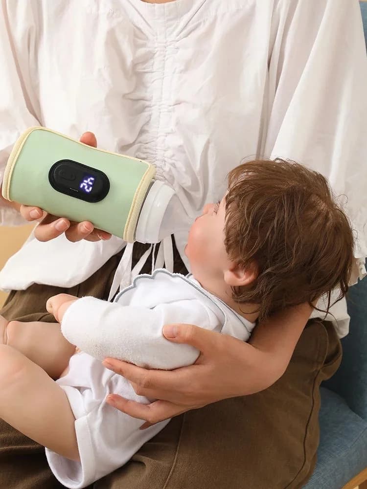USB flaskevarmer til baby