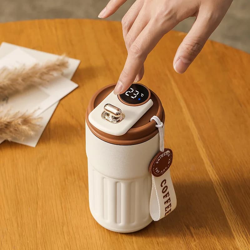 450ml termokopp med temperaturskjerm