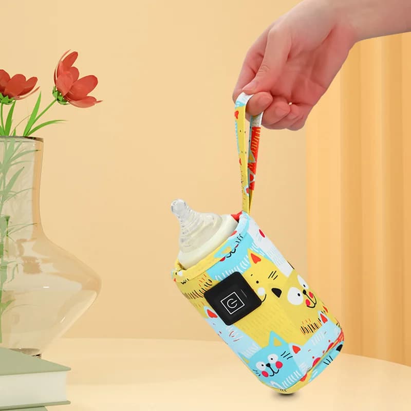 USB flaskevarmer for baby
