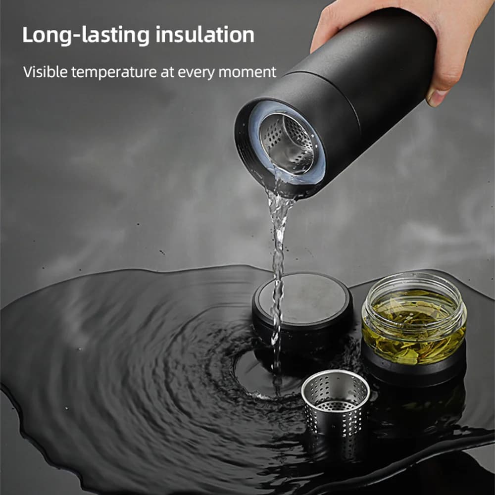 500ml vakuumflaske med tefilter