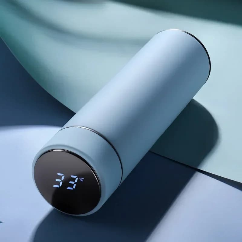500ml termodrikkekopp med temperaturdisplay