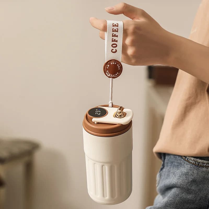 450ml termokopp med temperaturskjerm