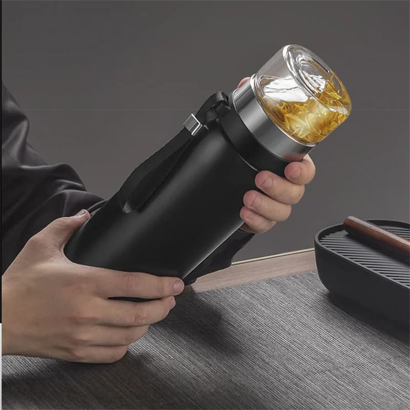 750 ml/1100 ml termos med tefilter